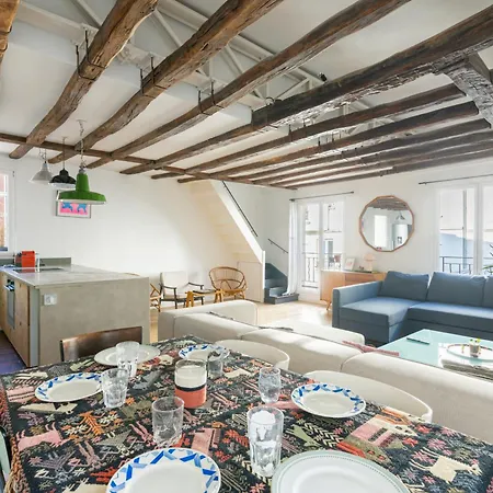 Luxurious 2 Bedroom Canal Saint Martin Saint Lazare Apartment *